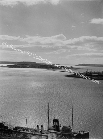 VIEW OF CORK HARBOUR FROM FORT VILLAS